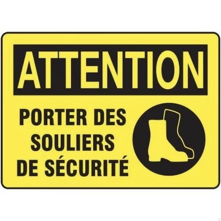 Accuform OSHA CAUTION SAFETY SIGN PERSONAL FRMPPA656VA FRMPPA656VA